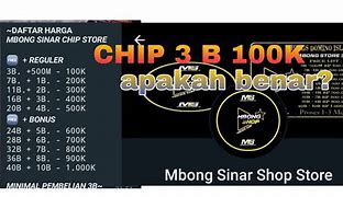 Berapa Harga Chip Domino 1B